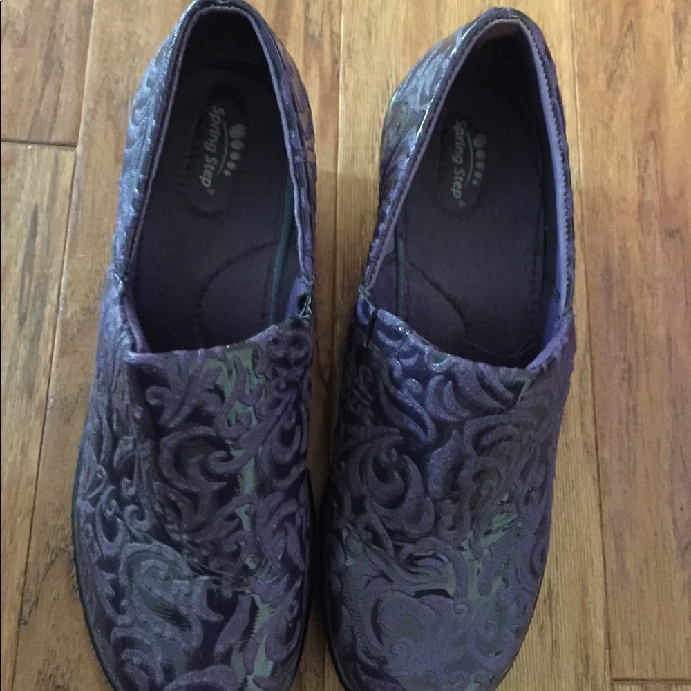 Spring Step Nursing Shoes 9.5M PURPLE